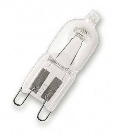 Halogeninė lemputė G9 220V 60W (75W) 2800K 980lm šiltai balta Osram